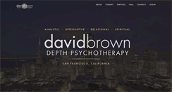 Desktop Screenshot of davidbrownpsychotherapy.com