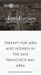 Mobile Screenshot of davidbrownpsychotherapy.com